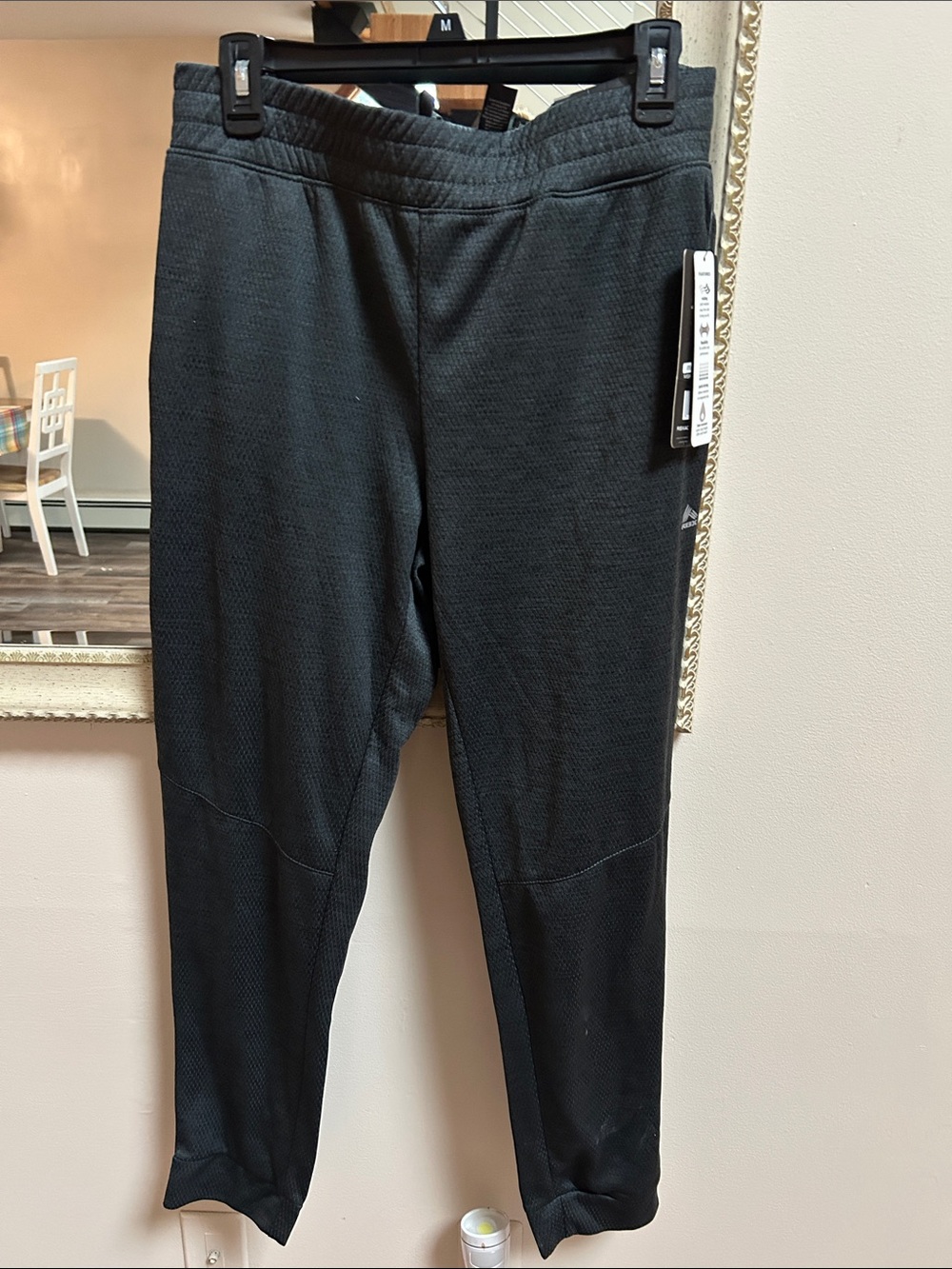 RBX Black Men's Lightweight Jogger Pants